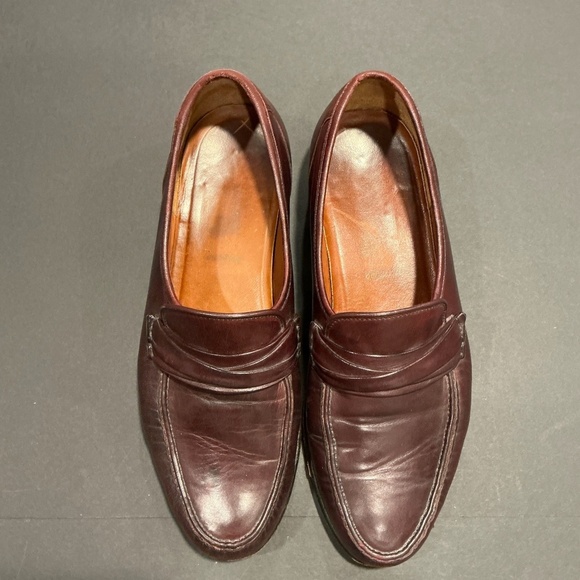 ALLEN EDMONDS Bergamo Brown Leather Penny Loafers Size 9 main image 2